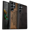 Lace Mandala Classic Engraved Wood & TPU Case Samsung Galaxy Artisanal Case View