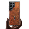 The Line Art Tree of Life Hand-Inlaid Wood & Mother of Pearl Case Samsung Galaxy Artisanal Case View