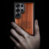 Yin Yang Tree Classic Engraved Wood & TPU Case Samsung Galaxy Artisanal Case View