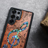 The Grand Clef and Musical Notes. Hand-Inlaid Wood & Mother of Pearl Case Samsung Galaxy Artisanal Case View