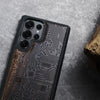 Circuit Art Classic Engraved Wood & TPU Case Samsung Galaxy Artisanal Case View