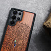 The Line Art Tree of Life Hand-Inlaid Wood & Mother of Pearl Case Samsung Galaxy Artisanal Case View