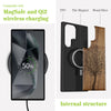 Line Tree Classic Engraved Wood & TPU Case Samsung Galaxy Artisanal Case View