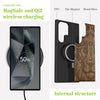 Zentangle Lion Classic Engraved Wood & TPU Case Samsung Galaxy Artisanal Case View