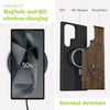 The Line Art Tree of Life Hand-Inlaid Wood & Mother of Pearl Case Samsung Galaxy Artisanal Case View