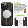Octopus and Octagonal Star Classic Engraved Wood & TPU Case Apple iPhone Artisanal Case View