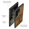 Celtic Roots Classic Engraved Wood & TPU Case Samsung Galaxy Artisanal Case View