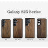 Viking Compass Classic Engraved Wood & TPU Case Samsung Galaxy Artisanal Case View