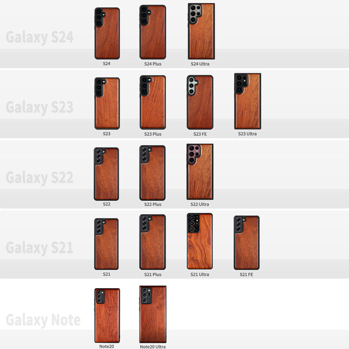 Storm Eye, Classic Engraved Wood & TPU Case - Artisanal Cover for Samsung Galaxy